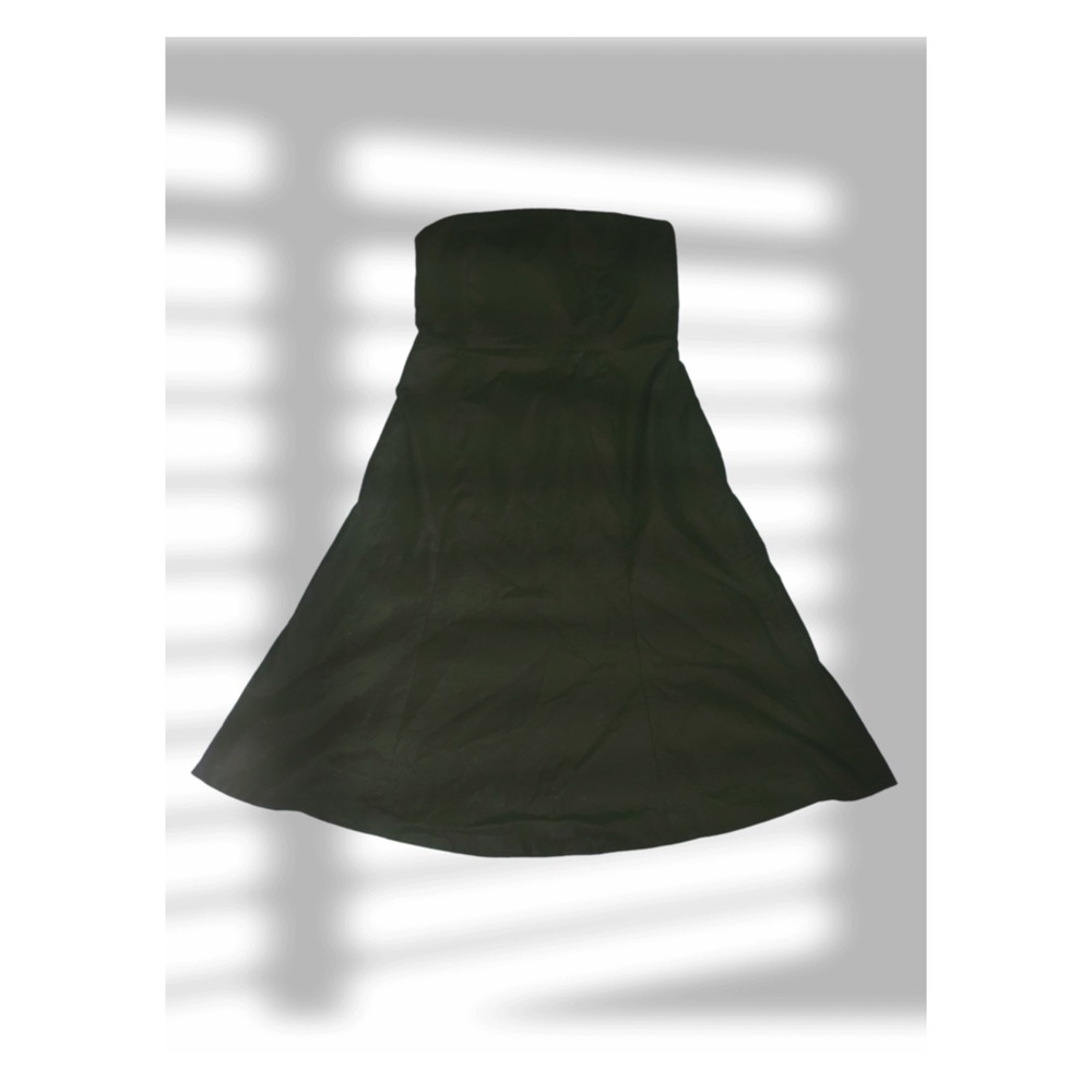 Elegant Little Black Strapless Dress - Size 1